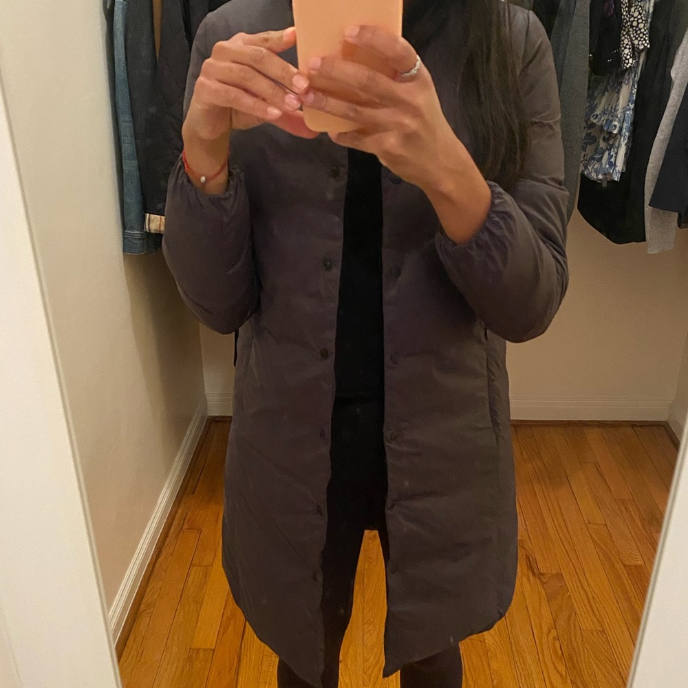 Muji light puffer jacket